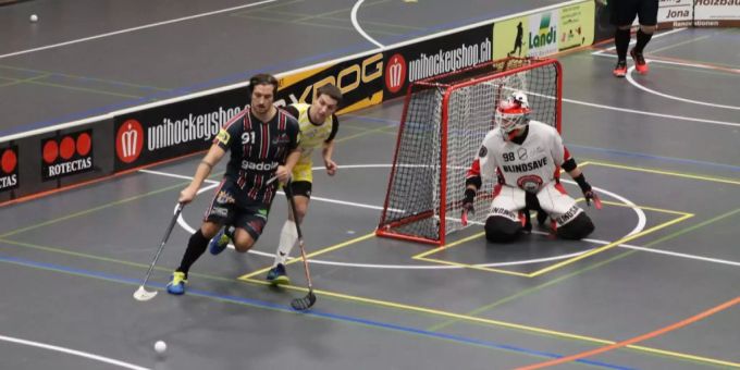 Der UHC Pfannenstiel gegen die Jona-Uznach Flames