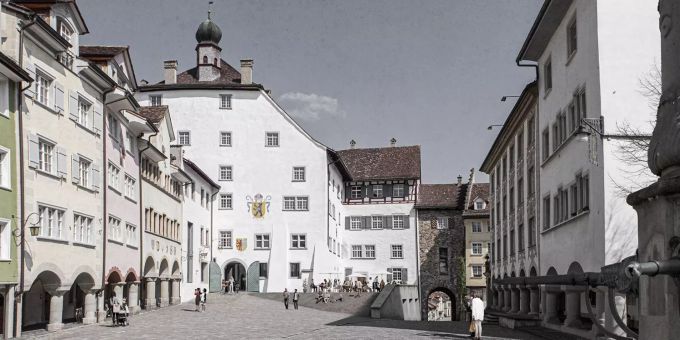 Wiler Hofplatz.