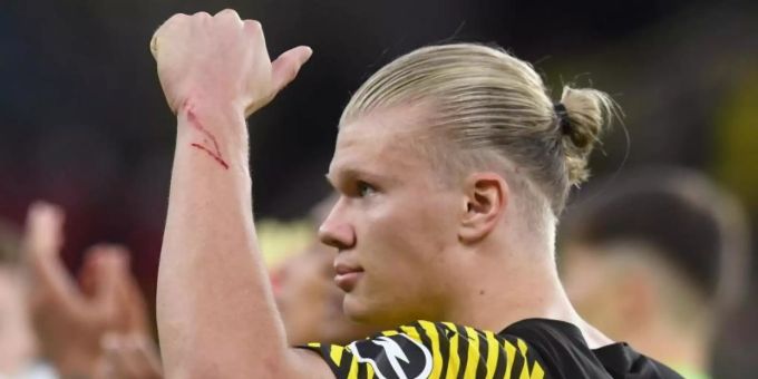 Wartet weiter auf sein Comeback: BVB-Star Erling Haaland. Foto: Bernd Thissen/dpa Wartet weiter auf sein Comeback: BVB-Star Erling Haaland. Foto: Bernd Thissen/dpa