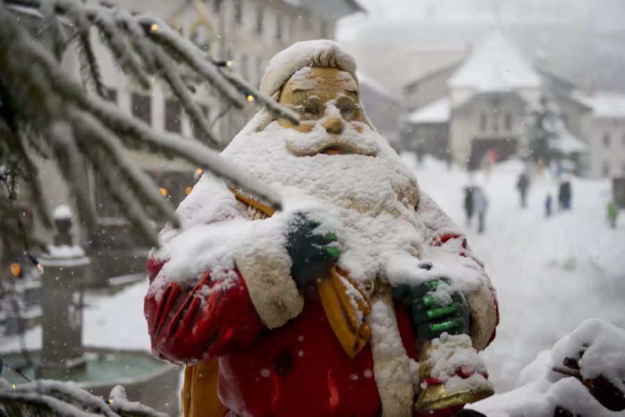 Schnee dürfte es kommende Woche nur noch wenig geben.