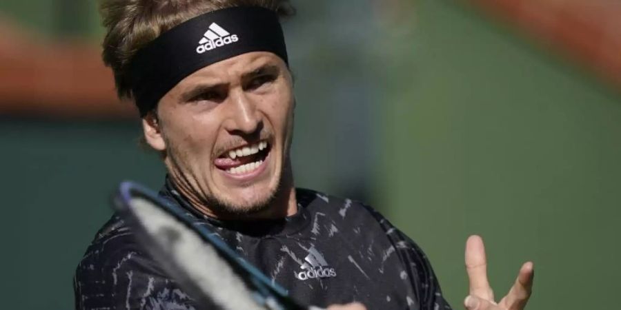 Wird nicht beim Davis Cup aufschlagen: Alexander Zverev. Foto: Mark J. Terrill/AP/dpa