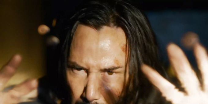 Neo (Keanu Reeves) ist nach 18 Jahren zurück in der Matrix. keanu reeves