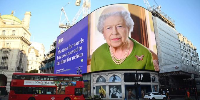 Queen Elizabeth mutiert zur Umweltschützerin. queen elizabeth