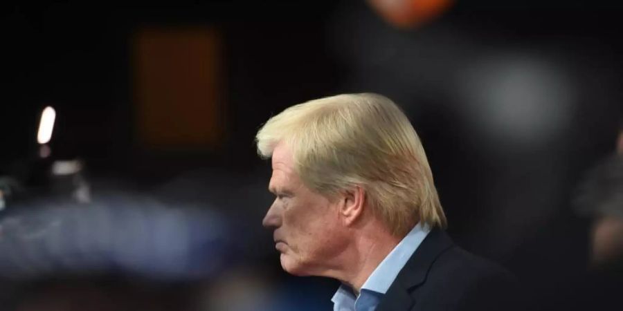 «Wir werden auch weiter unseren eigenen Bayern-Weg gehen», sagt der Vorstandsvorsitzende Oliver Kahn auf der Jahreshauptversammlung. Foto: Felix Hörhager/dpa