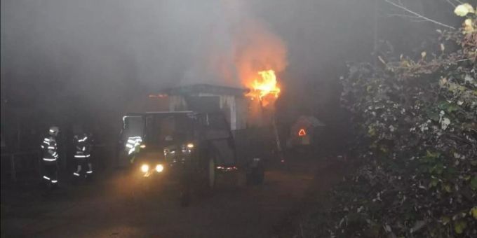 Die Brandursache ist noch unbekannt. Kantonspolizei Solothurn