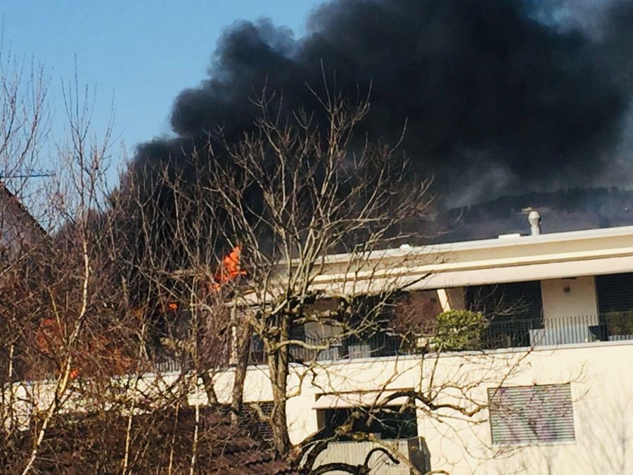 Bei dem Brand wurde niemand verletzt.