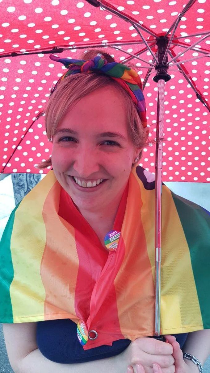 Die grüne Politikerin an einer Kundgebung für «Ehe für alle» am 17. Juli 2021. Catalina Gajardo Hofmann