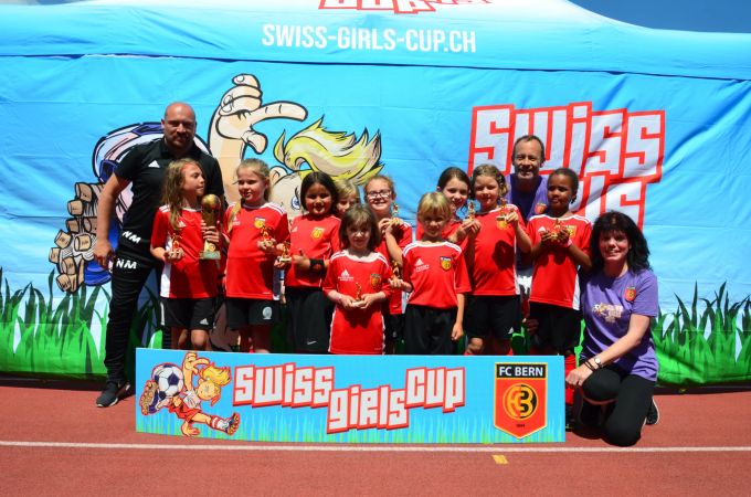 Andrea Sibler (r.) beim SWISS GIRLS CUP. Andrea Sibler
