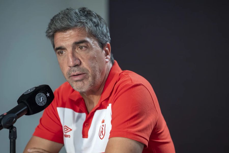 Allerdings läuft es seinem Nachfolger David Guion noch schlechter (0,5 Punkte pro Spiel). (Bild: hier noch Trainer von Stade Reims)