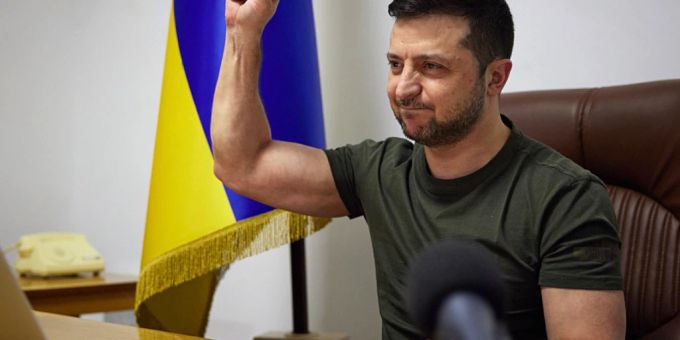 Wolodymyr Selenskyj will Ausländer im Ukraine-Krieg für eine Fremdenlegion gewinnen. Ukraine Krieg Ukraine Konflikt
