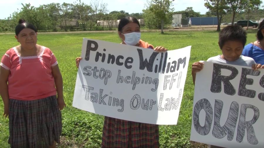 Proteste in Belize gegen Prinz William.