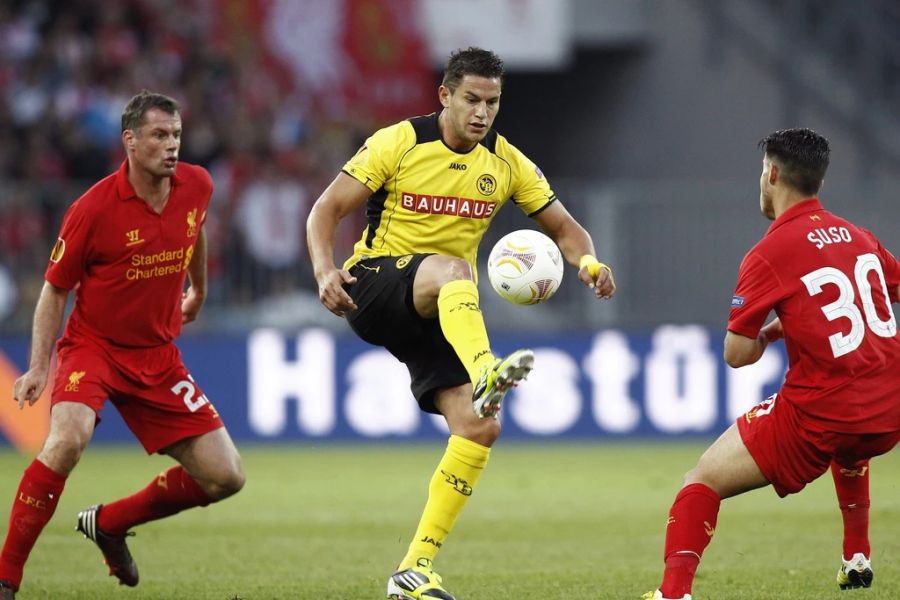 Raúl Bobadilla in Aktion bei den Young Boys Bern.