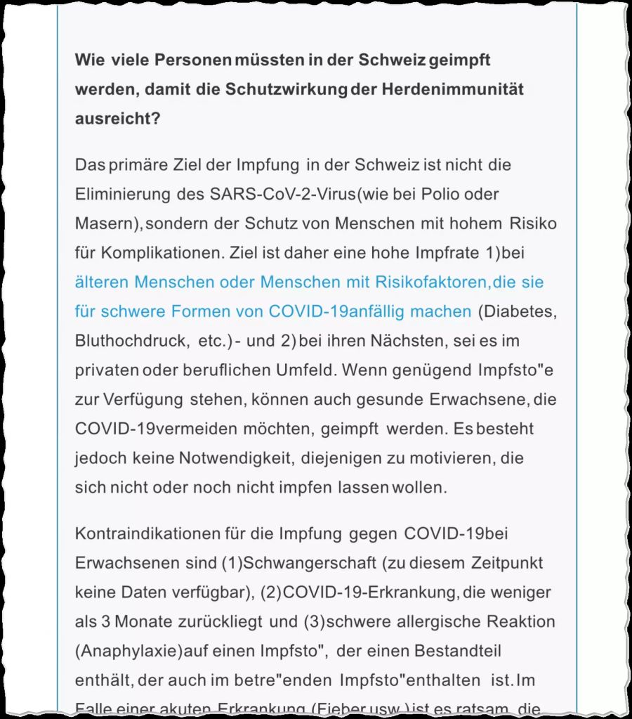 Infovac Coronavirus Impfung Empfehlung