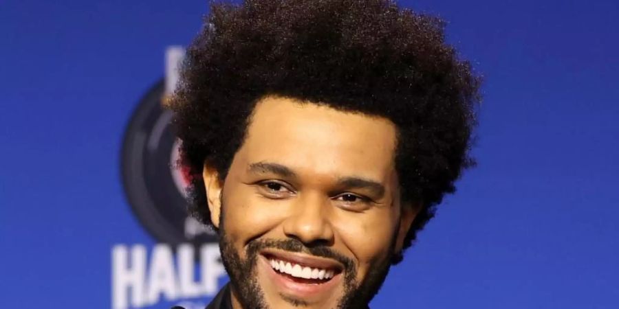 The Weeknd unterstreicht mit seinem neuen Album, dass er zu den ganz Grossen im internationalen Popgeschäft gehört. Foto: Perry Knotts/NFL/AP/dpa