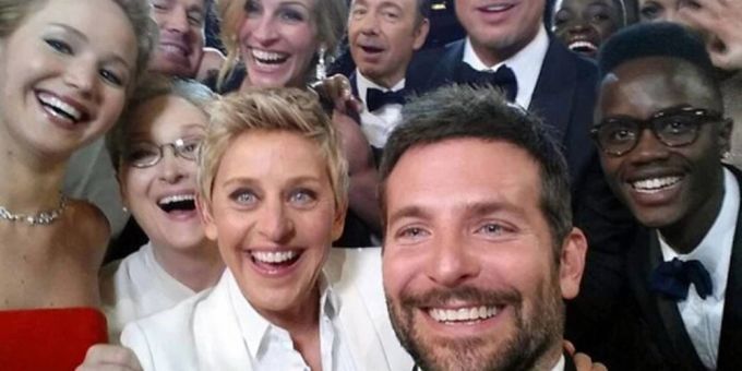 Der unvergessliche Oscar-Schnappschuss von 2014.