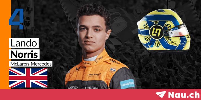 Lando Norris startet 2022 für McLaren in der Formel 1. Lando Norris Formel 1