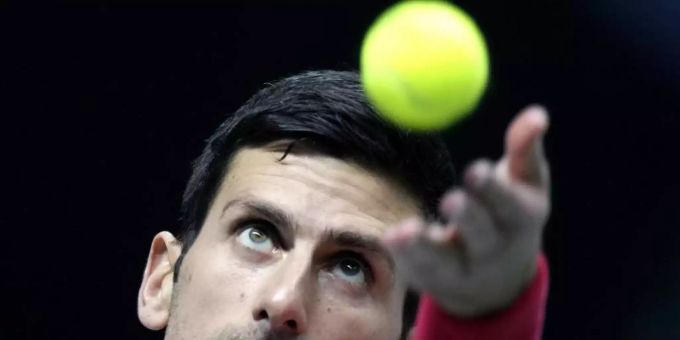 Novak Djokovic in Aktion. Foto: Michael Probst/AP/dpa Novak Djokovic in Aktion. Foto: Michael Probst/AP/dpa