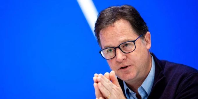 Nick Clegg gehört nun neben Zuckerberg und Sandberg zum dreiköpfigen Führungsteam von Meta. Foto: Lino Mirgeler/dpa Nick Clegg gehört nun neben Zuckerberg und Sandberg zum dreiköpfigen Führungsteam von Meta. Foto: Lino Mirgeler/dpa