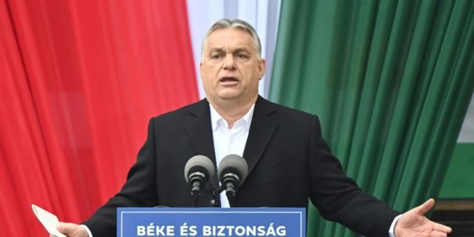 Viktor Orban bei einem Wahlkampfauftritt. (Archivbild) viktor orban
