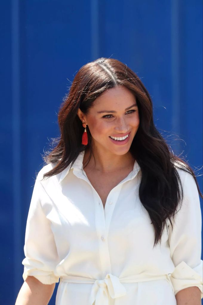 Meghan Markle hat für einmal gut lachen: An ihrem Geburtstag geben sich die Royals versöhnlich. meghan markle