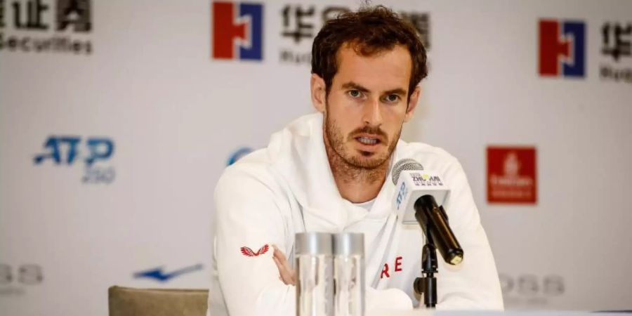 Andy Murray erhält eine Wildcard für das Master. Foto: Zhong Zhengbin/Imaginechina via ZUMA Press/dpa