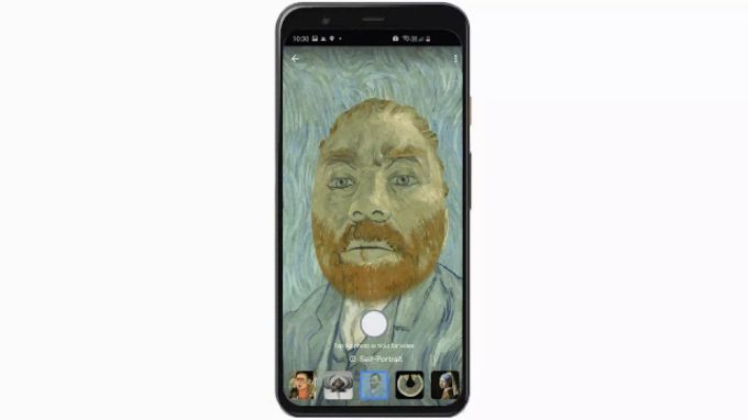 In der Google Arts & Culture App gibt es neue Filter. Google Arts & Culture