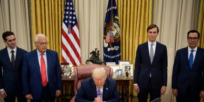 Trump gibt Abkommen zwischen Israel und den Emiraten bekannt Emiraten