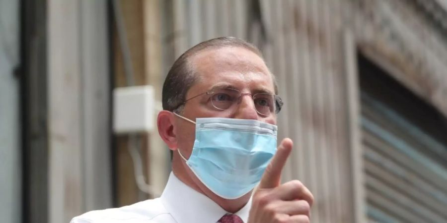 US-Gesundheitsminister Alex Azar in Taiwan