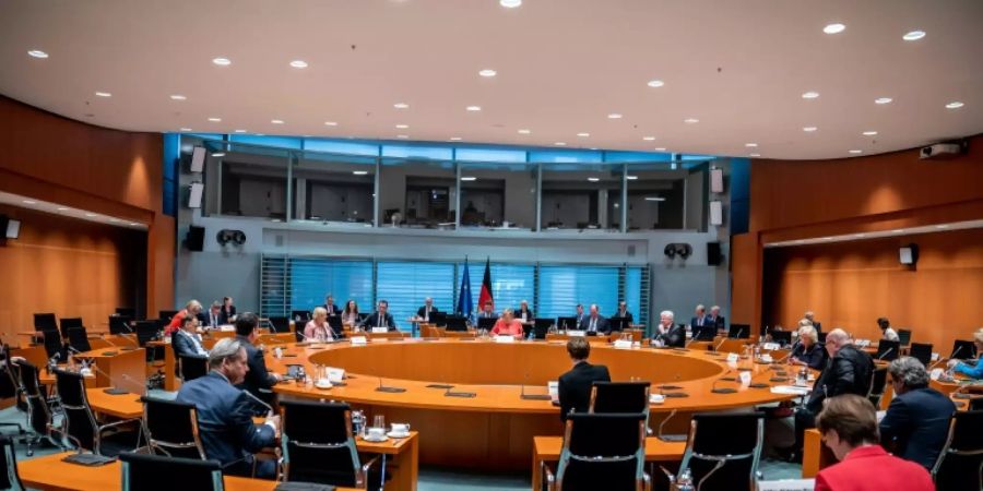 Sitzung des Bundeskabinetts