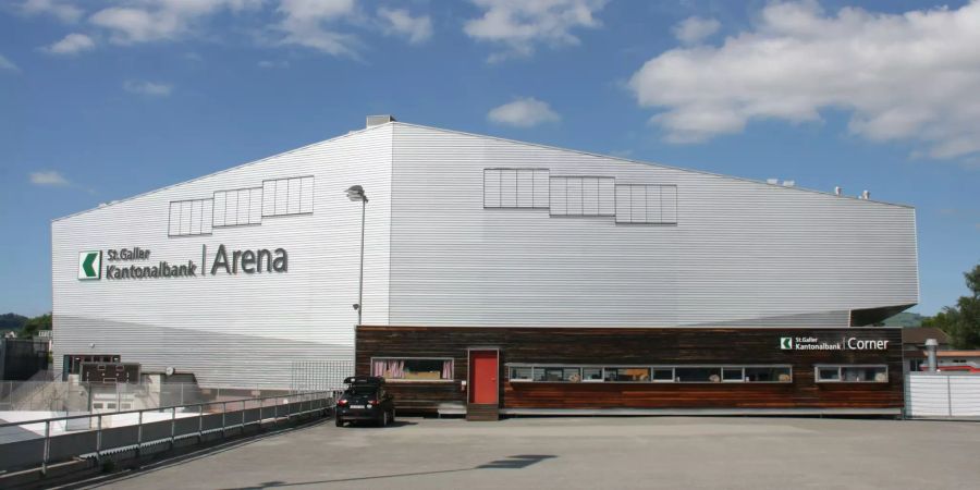 Die SGKB-Arena in Rapperswil-Jona.