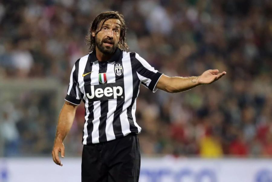 Andrea Pirlo trug vier Jahre das Trikot von Juventus Turin.