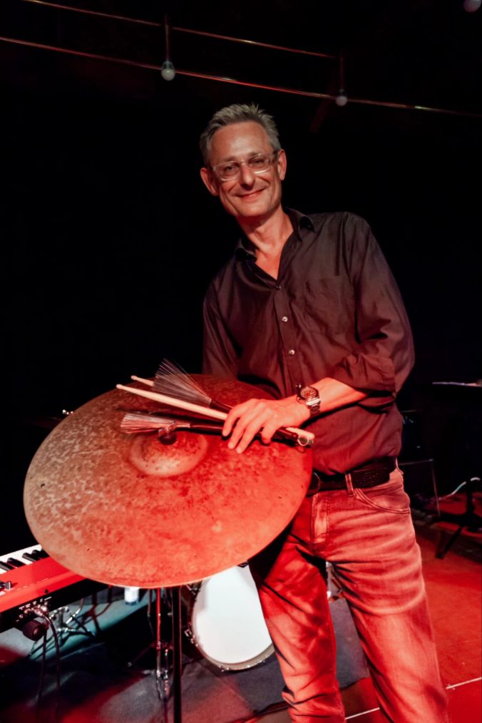 Peter Preibisch am Schlagzeug