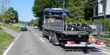 Mammern TG: Ins Heck geprallt