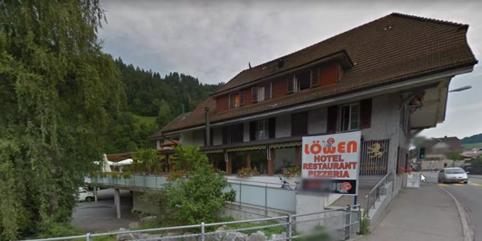 Das Restaurant Löwen bleibt während den Umbauarbeiten geschlossen. Löwen Oberdiessbach