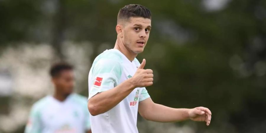 Der Wechsel von Rashica von Bremen zu Bayer Leverkusen ist in den letzten Minuten der Transferperiode geplatzt. Foto: Carmen Jaspersen/dpa