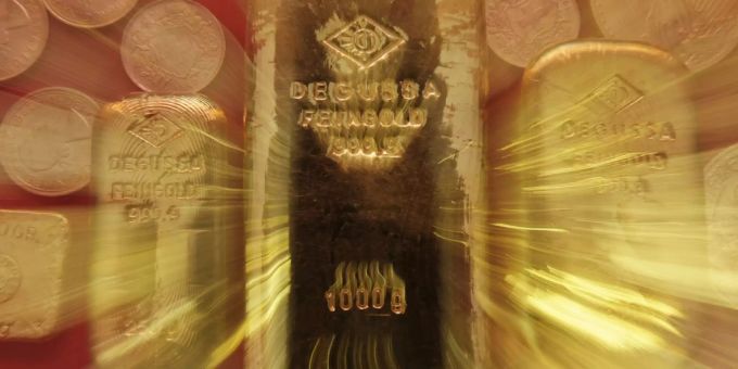 Der Goldpreis ist diese Woche abgestürzt. Goldpreis Gold