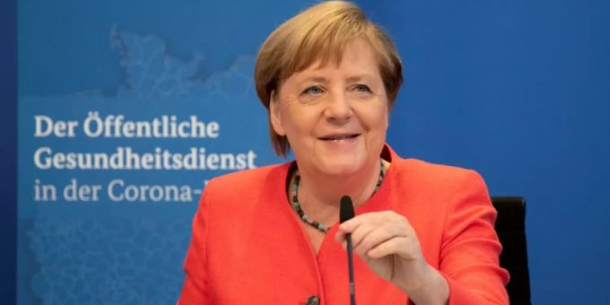 Berlin - Merkel würdigt «unfassbaren Mehraufwand» der Gesundheitsämter in Coronakrise