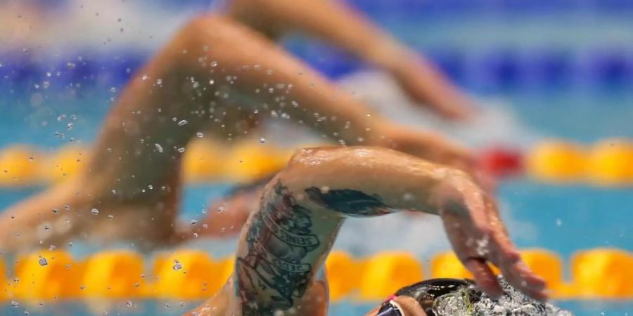 Wegen der Corona-Pandemie finden 2020 keine deutsche Meisterschaften im Schwimmen statt. Foto: Andreas Gora/dpa