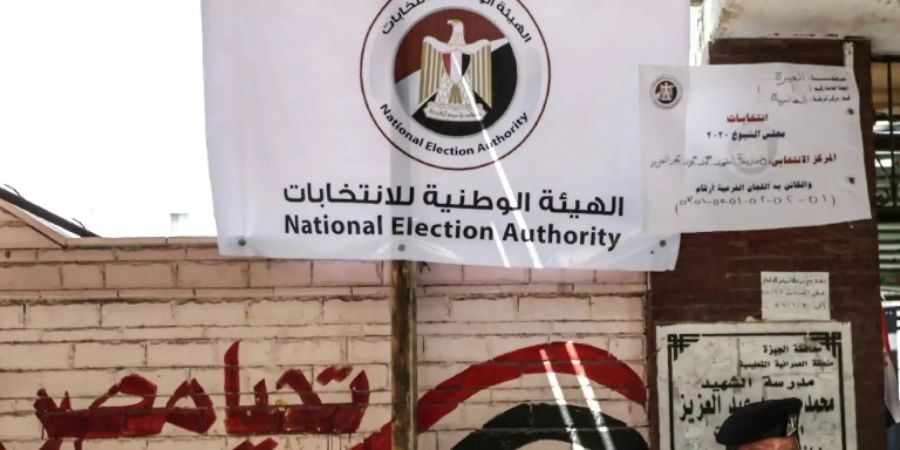 Polizist in Ägypten bei Wahl im August