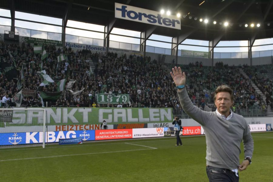 Jeff Saibene stand von 2011 bis 2015 beim FC St.Gallen an der Seitenlinie.