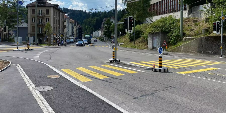 Deckbelagseinbau Teufener Strasse