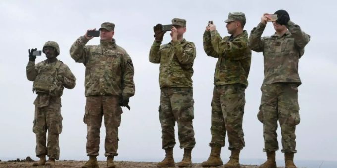 US-Soldaten in Grafenwöhr US-Soldaten in Grafenwöhr