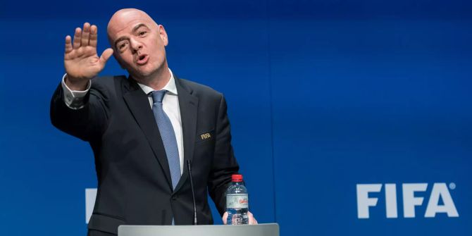 FIFA Präsident Gianni Infantino