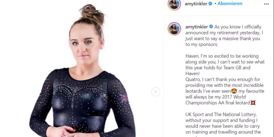 Amy Tinkler