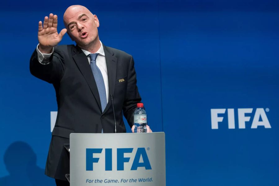 FIFA Präsident Gianni Infantino