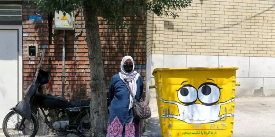 Iranische Behörden werben für das Tragen von Masken