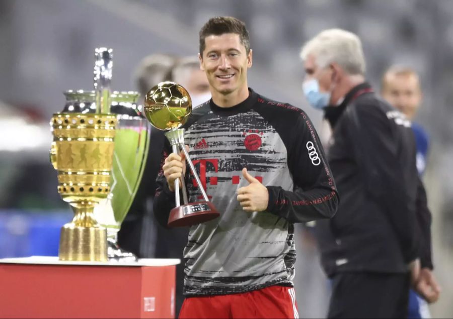 Robert Lewandowski wurde zum Spieler des Jahres in der Bundesliga gewählt.