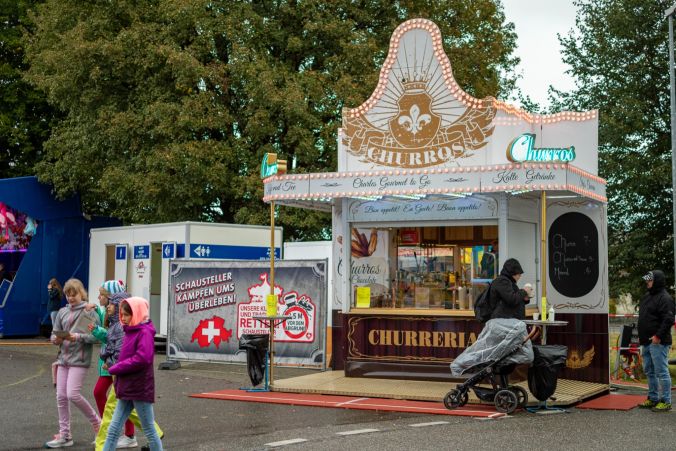 Leckere Churros gab es bei der Churreria.