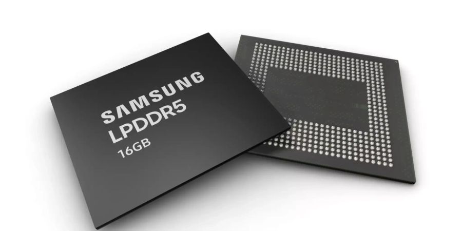 Samsung LPDDR5 RAM Chip