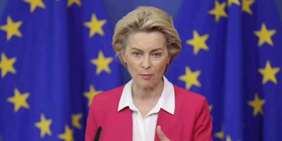 Der Streit um die EU-Asylreform dauert nun schon Jahre an. Die Bereitschaft zum Kompromiss ist in vielen Länder nicht besonders ausgeprägt. Nun hat die EU-Kommission um Präsidentin von der Leyen neue Vorschläge vorgelegt. Foto: Stephanie Lecocq/EPA Pool/AP/dpa